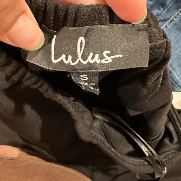 Lulus Elegant Black Strapless Dress Size S - Picture 8 of 8